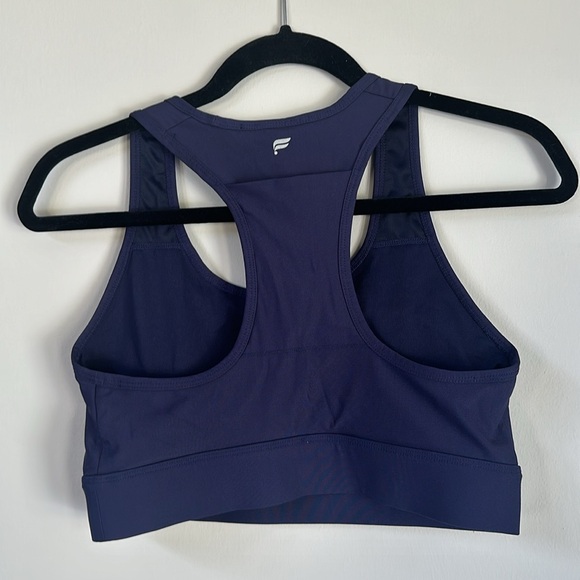 Fabletics Size M Navy Sports Bra - Picture 2 of 2